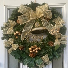 大きい
クリスマスリース