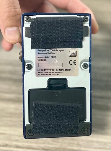 ZOOM MS-100BT ギターエフェクター Bluetooth機能付き