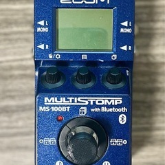ZOOM MS-100BT ギターエフェクター Bluetooth機能付き