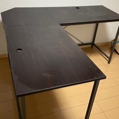 L字デスク(LOWYA)の画像