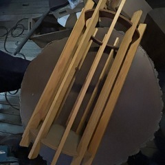 廃材を利用した傘立て  木製品お好きな方は是非。の画像