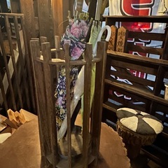廃材を利用した傘立て  木製品お好きな方は是非。の画像