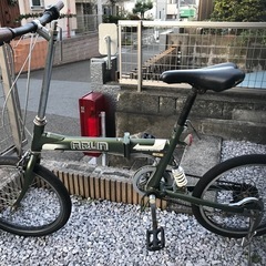 折りたたみ自転車　20インチ
