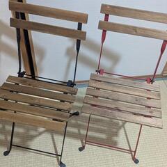 IKEA　折りたたみイス