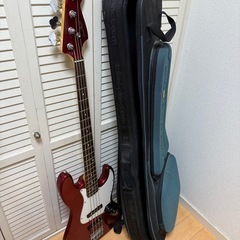 グラスルーツ ジャズベース トライバルプラネット ケース・ハーキュレスス タンド付きの画像