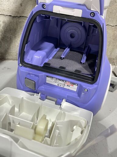【Panasonic】 紙パック式掃除機 MC-PBH6A 2022年 吸込仕事率470W 集じん容量1.3L ラベンダーブルー×ホワイト