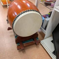 和太鼓 本体＆台のみ 1尺4寸 直径42㎝【引取限定・現状渡し】モノマニア四日市の画像