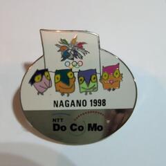 1998長野冬季オリンピック★NTTドコモピンバッジ スノーレッツ