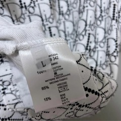 【新品未使用品】半袖ポロシャツ  ホワイト Lサイズの画像