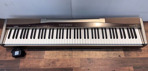 CASIO カシオ PX-100 PRIVIA プリヴィア 88鍵 電子ピアノ 楽器 シルバー 動作品