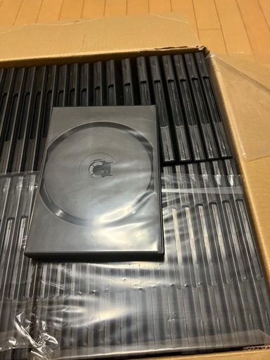 DVD トールケース　黒　97枚