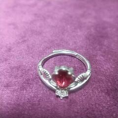 新品未使用ガーネット RING