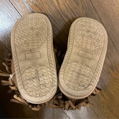 ブーツ ブラウン　フリンジブーツ　モカシン　ショートブーツ　の画像