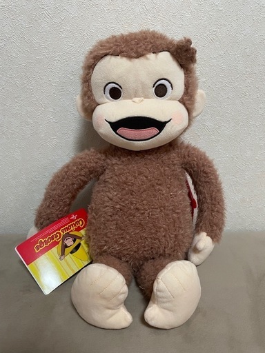 おさるのジョージ赤いほっぺ プラチナムザッカウキウキぬいぐるみリュック