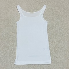 タンクトップインナー　白