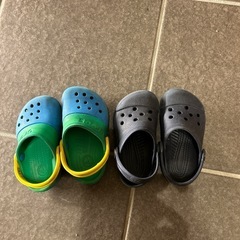 キッズ用サンダル（crocs）