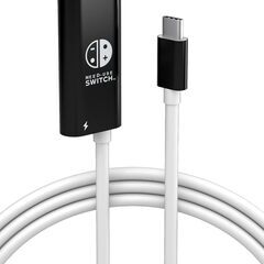 ラスト2個値下げスイッチ ドック不要 HDMIケーブル【直接テレビ出力/Type-C PD100W対応 / 解像度4K(30Hz) / Switch OLED・ノートPC・タブレット・スマホ対応/持ち運び便利】(Switch Combo HDMI,) [国内正規品]の画像