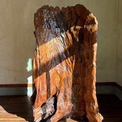 木の置き物？衝立？の画像