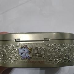 【断捨離中❗️】　美女と野獣　ディズニー　お菓子　缶　小物入れ　缶缶の画像