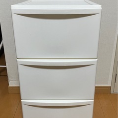 【引取り無料】ニトリ　　3段収納×2個