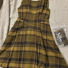 【dazzlin】チェック柄ワンピース