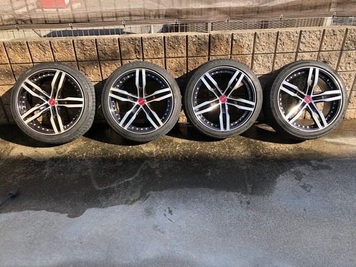 【お話し中】 AMEシャレン　２０インチタイヤホイールセット　中古品