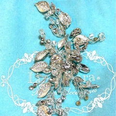 ☆LoveTiara☆ヘッドドレス シルバーの画像