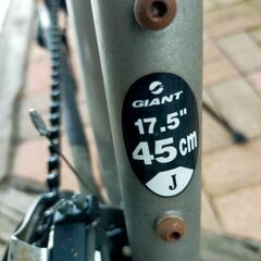 中古　スポーツ　GIANT　シルバー　取りに来られる方限定ですの画像
