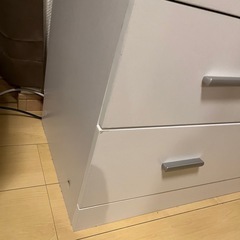 ローチェスト　ホワイトの画像