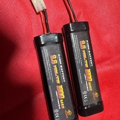 9.8ボルト 1600 ニッケル水素　バッデリー  ２個セット