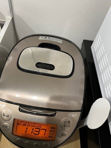 TIGER 炊飯器 JKT-L型 取扱説明書付き 5.5合タイプ