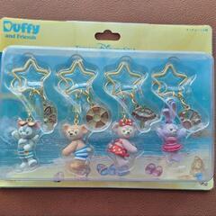 Duffy and Friends キーチェーンホルダーセット 4個