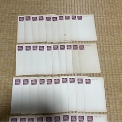 4円と5円の古はがきの画像
