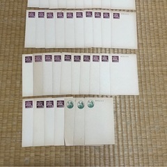 4円と5円の古はがきの画像