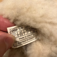 UGG スリッポン　23cm の画像