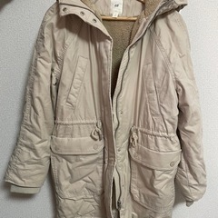 H&M ベージュモッズコート