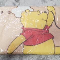 ★値下★【新品】くまのぷーさん   ハーフ綿毛布の画像