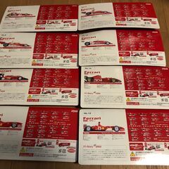 フェラーリ　ミニカーキット８台（ダイドー）の画像