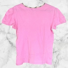 バーバリー❤ノバチェックリボン　半袖　カットソー　Tシャツ 　ピンクの画像