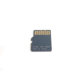 Transcend microSD 32GB トランセンド 完動品 buffalo SDカード変換アダプター付きの画像