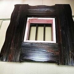 大型囲炉裏 座卓タイプ　床上式木製 幅100 日本製　炉端 炉付きテーブル 民芸家具 の画像