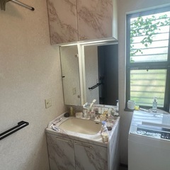 洗面化粧台　セット　中古