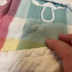 おくるみ　六重ガーゼ　きのこ Hoppetaの画像