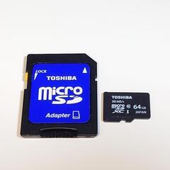 TOSHIBA 東芝 microSD 64GB 完動品 SDカー...