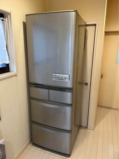 【11/24動作確認済み】※製氷機機能しません。日立ノンフロン冷凍冷蔵庫 R-S42ZM