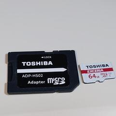 TOSHIBA 東芝 microSD 64GB 完動品 SDカー...