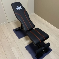 筋トレセット　トレーニングベンチ&可変式ダンベル40kg 2個セット　　の画像