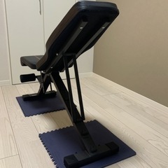 筋トレセット　トレーニングベンチ&可変式ダンベル40kg 2個セット　　の画像