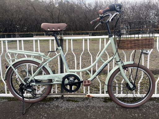 【中古自転車】サカモトテクノ　モンタナカフェ・20インチ　小径車