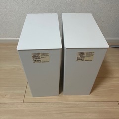 無印良品　コミ箱　×  2個の画像